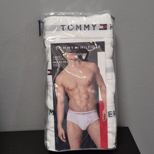 Tommy Hilfiger White Men's 3-Pack Classic Briefs